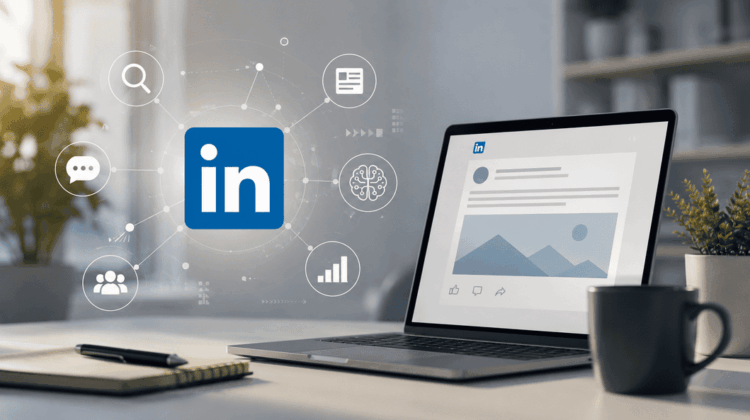 linkedin visibilita post ai